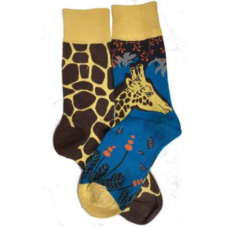 Chaussettes Girafes Asymétriques
