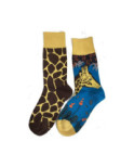 Chaussettes Girafes Asymétriques