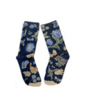 Chaussettes Bouquets de Bleuets Les petits caprices