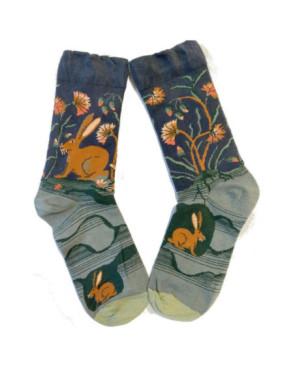 Chaussettes Lapins et son terrier Les Petits Caprices tendance fantaisie