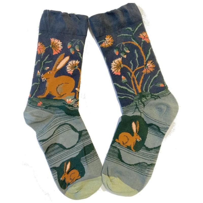 Chaussettes Lapins et son terrier Les Petits Caprices