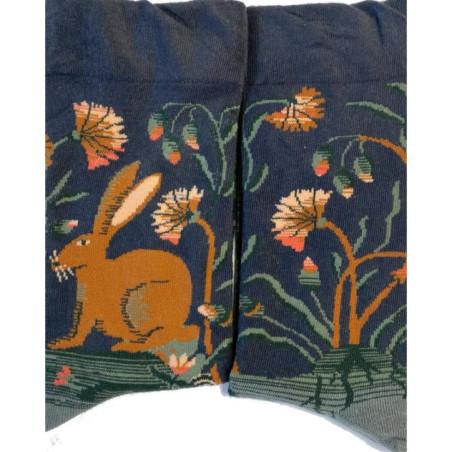 Chaussettes Lapins et son terrier Les Petits Caprices