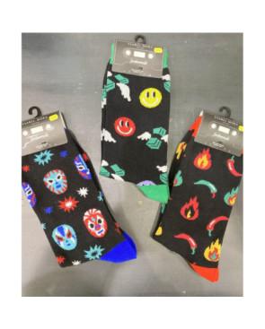 Trio de Chaussettes Ludique De Catch