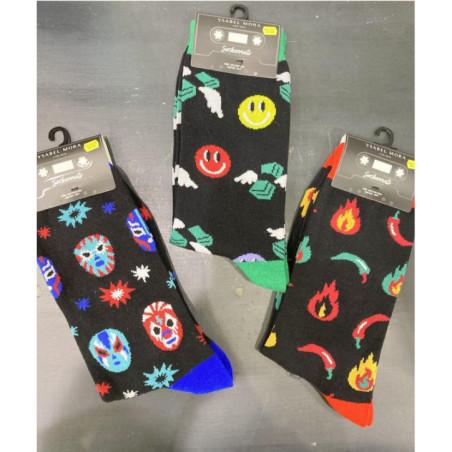 Trio de Chaussettes Ludique De Catch