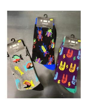 Trio de Chaussettes Ludiques Rocks