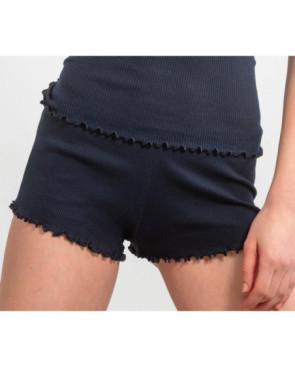 Boxer Coton Pur Fil D'ecosse Femme à fine Cotes Moretta