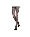 Collant Emilio Cavallini Dentelle Armoirie