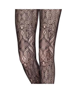 Collant Emilio Cavallini Dentelle Armoirie