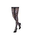 Collant Emilio Cavallini Fleurs de Lotus
