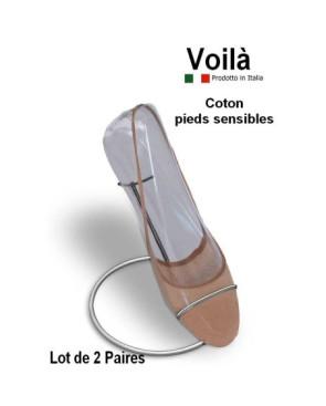 Pointes de pieds en coton Voilà