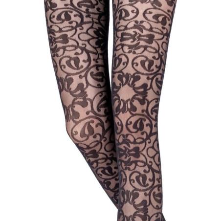 Collant Emilio Cavallini Tatoo Petunia