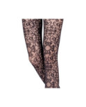 Collant Emilio Cavallini Tatoo Petunia