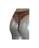 Eprise de Lise Charmel Tanga dentelle imprimée violette