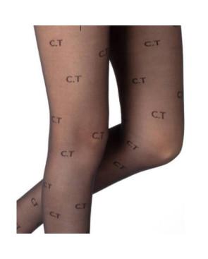 Collant Chantal Thomass branding Plumetis