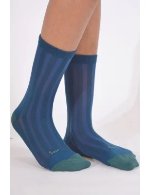 chaussettes-en-soie-Berthe-aux-grands-pieds-bleu-cobalt-BAMCS2-profil
