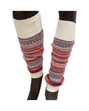 Guêtres Laine Patchwork Ethnique