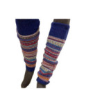 Guêtres Laine Patchwork Ethnique