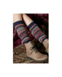 Guêtres Laine Patchwork Ethnique