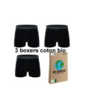 Freegun Lot de boxers en coton bio