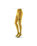 Collant Berthe aux Grands Pieds Ocre Fleuri