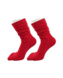 Chaussettes 5 doigts unis Tendance