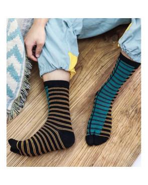 Chaussettes Tabis coton Rayures double ton