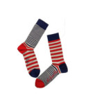 Chaussettes Rayures asymétriques Berthe aux grands Pieds