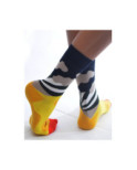 Chaussettes Rayons de soleil abstraits noirs Chaussettes Rayons de soleil abstraits noirs