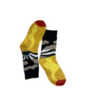 Chaussettes Rayons de soleil abstraits noirs Chaussettes Rayons de soleil abstraits noirs