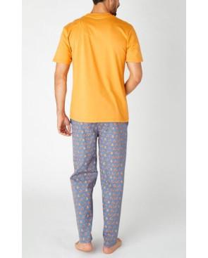  Pyjama Achile Pur coton Vespa   col V