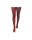 Collant Pamela Mann imprimé Tartan