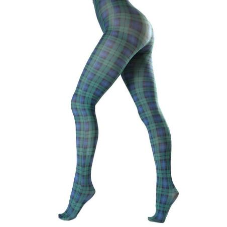 Collant Pamela Mann imprimé Tartan