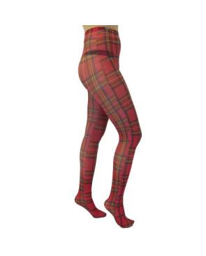  Collant-pamela-mann-imprimé-tartan-rouge-profil