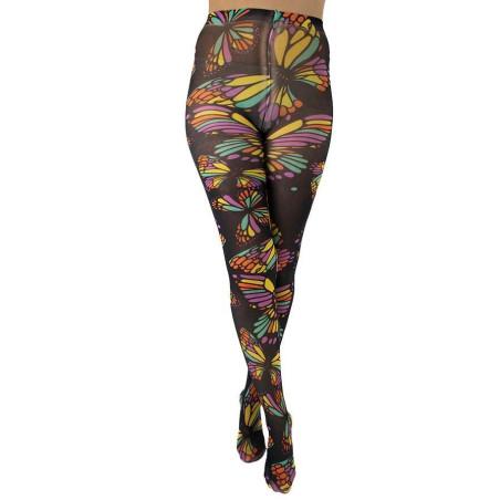 Collant Imprimé Pamela Mann Papillons