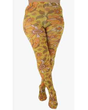  collant  pamela mann imprimé Throwback Floral curvy size