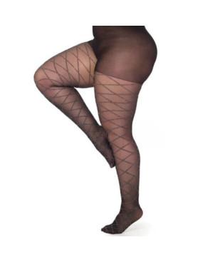 Collant Pamela Mann Losanges Argyles Lurex