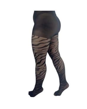 Collant Pamela Mann Zébre Curvy grande taille