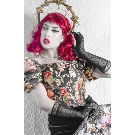 Gants Longs Resille Veloute Pamela Mann
