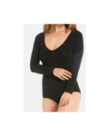 Body Manches longues Col rond Bambou