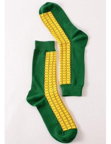 Chaussettes Épis de Mais rigolo