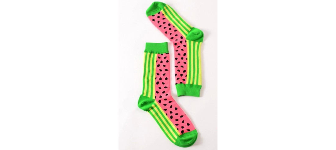 chaussettes Pastéques délires 