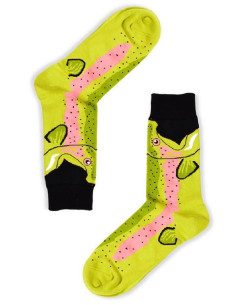 Chaussettes Monstres vert 2