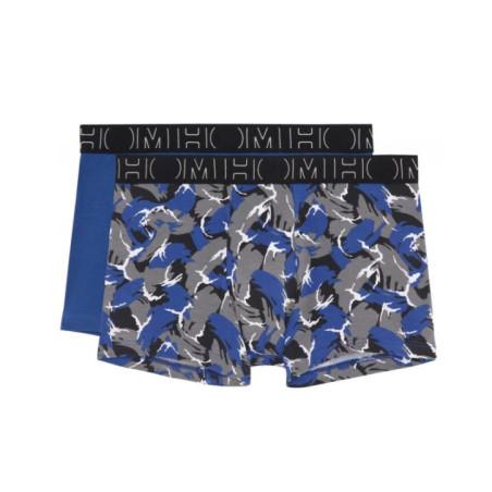 Boxer Hom Bi Pack Brian Coton duo bleu