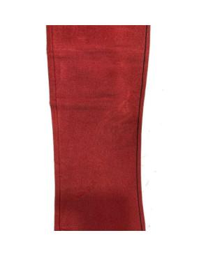  Collant opaque couture Tarragon Trasparenze rouge détail