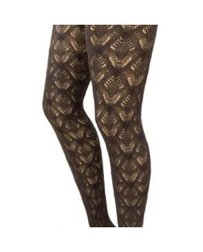 Collant laine Dentelle Losange Trasparenze
