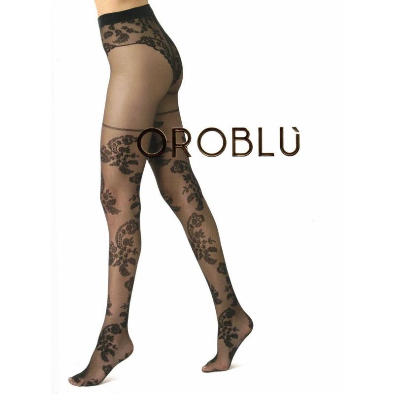 Collant Dentelle Effet jambière trompe l'oeil Oroblu