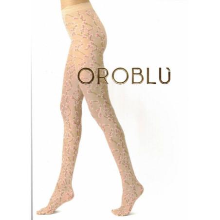 Collant Oroblu Flower peau
