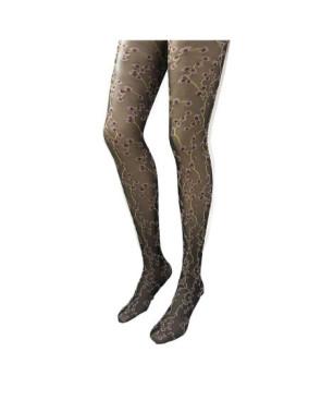  Collant Oroblu Flower noir