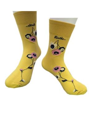 Chaussettes  Fleurs Berthe aux grands Pieds Lycra