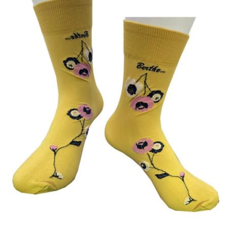 Chaussettes  Fleurs Berthe aux grands Pieds Lycra